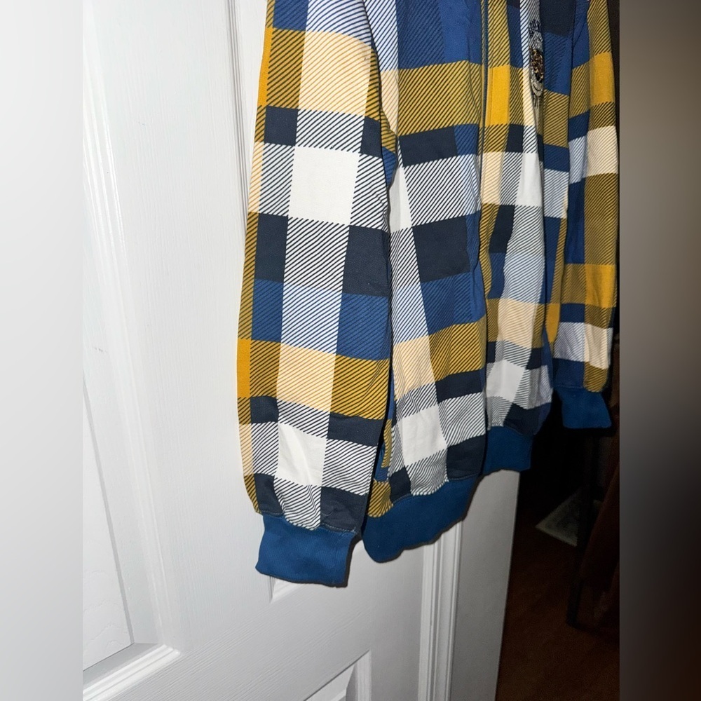 Yigga 1985 Expedition Plaid Zip-Up Hoodie - Size 158/164 (US Youth 12-14) Youth - Picture 5 of 11